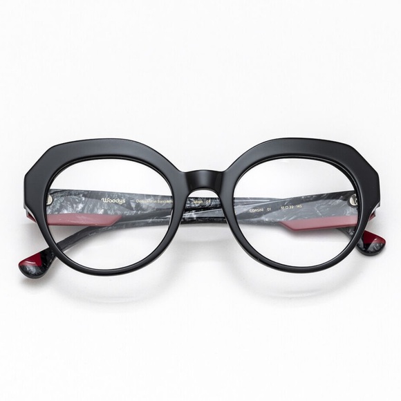 Woodys corsini clear lens glasses
